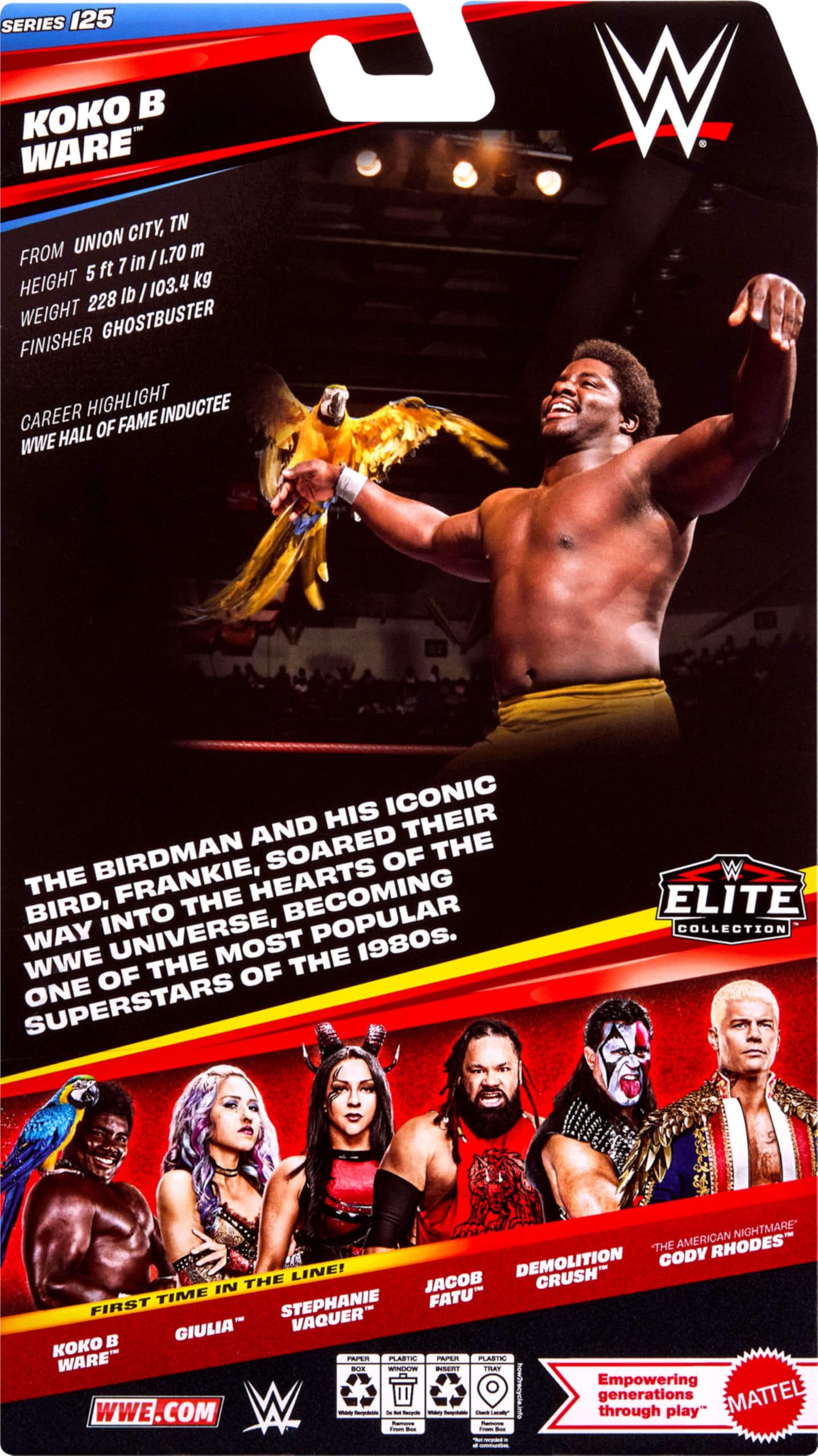 Amazon.com: Mattel WWE Elite Action Figure & Accessories, Series